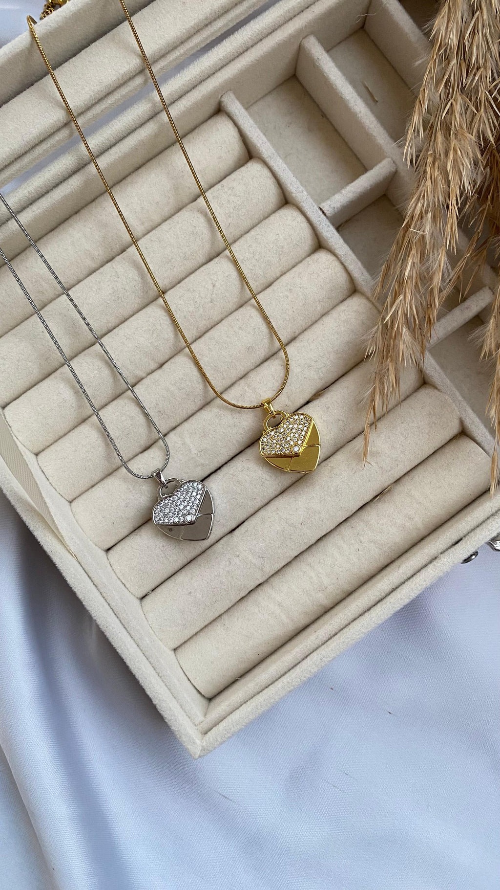 Secret Heart Locket Necklace