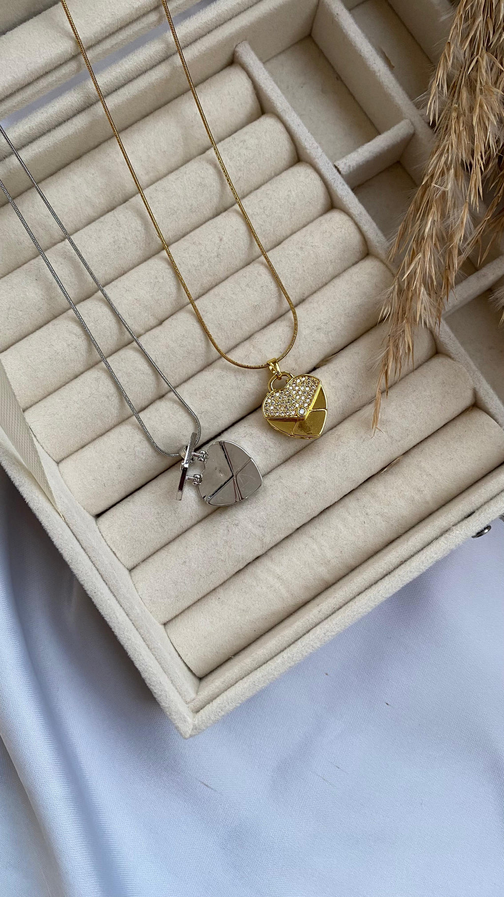 Secret Heart Locket Necklace