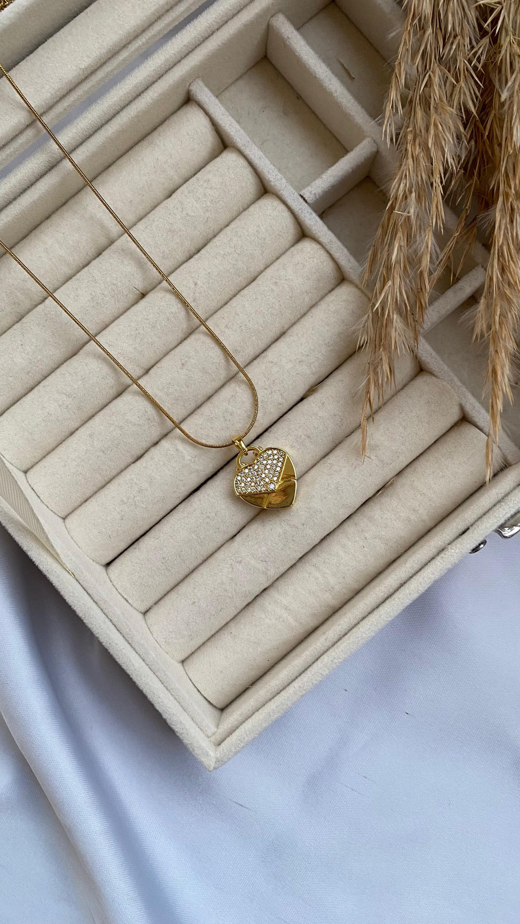 Secret Heart Locket Necklace