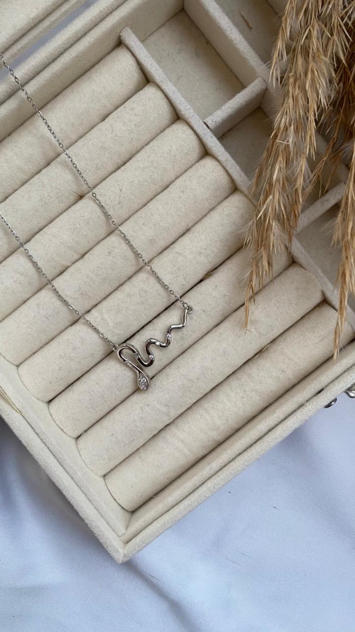 Serpentine Glow Necklace