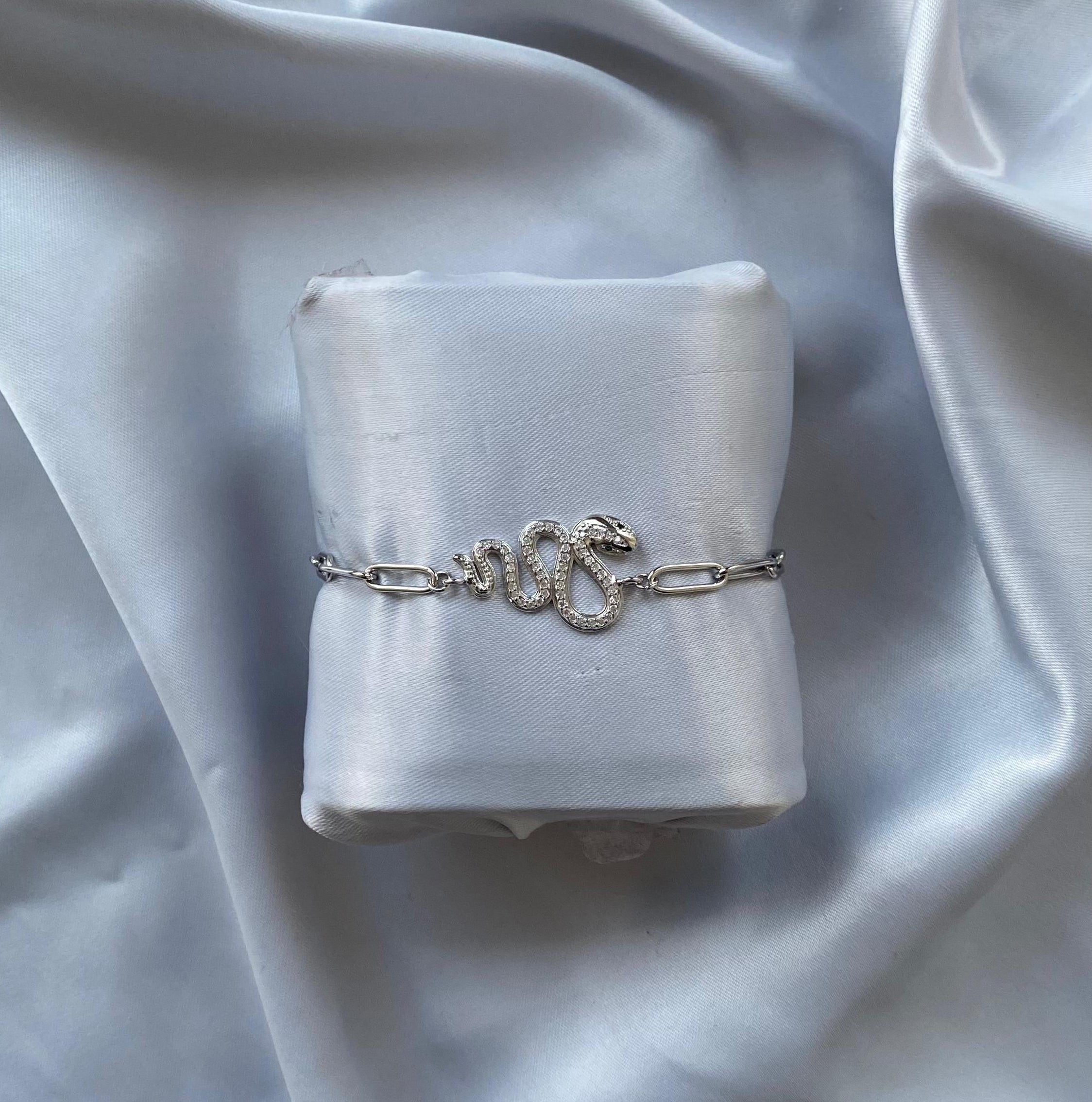 Serpentine Glow Bracelet