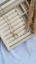 The Luna Horn Necklace