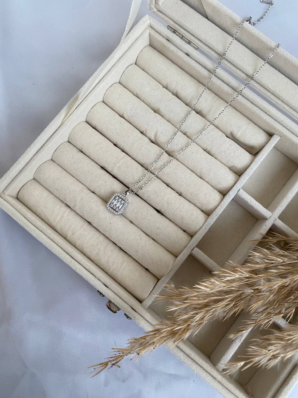 Soft Square Necklace